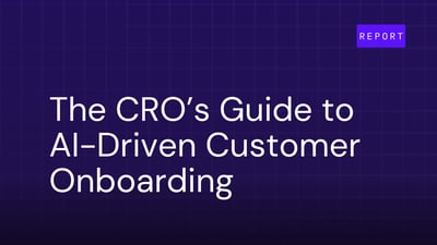 The CRO's Guide to AI-Driven Onboarding