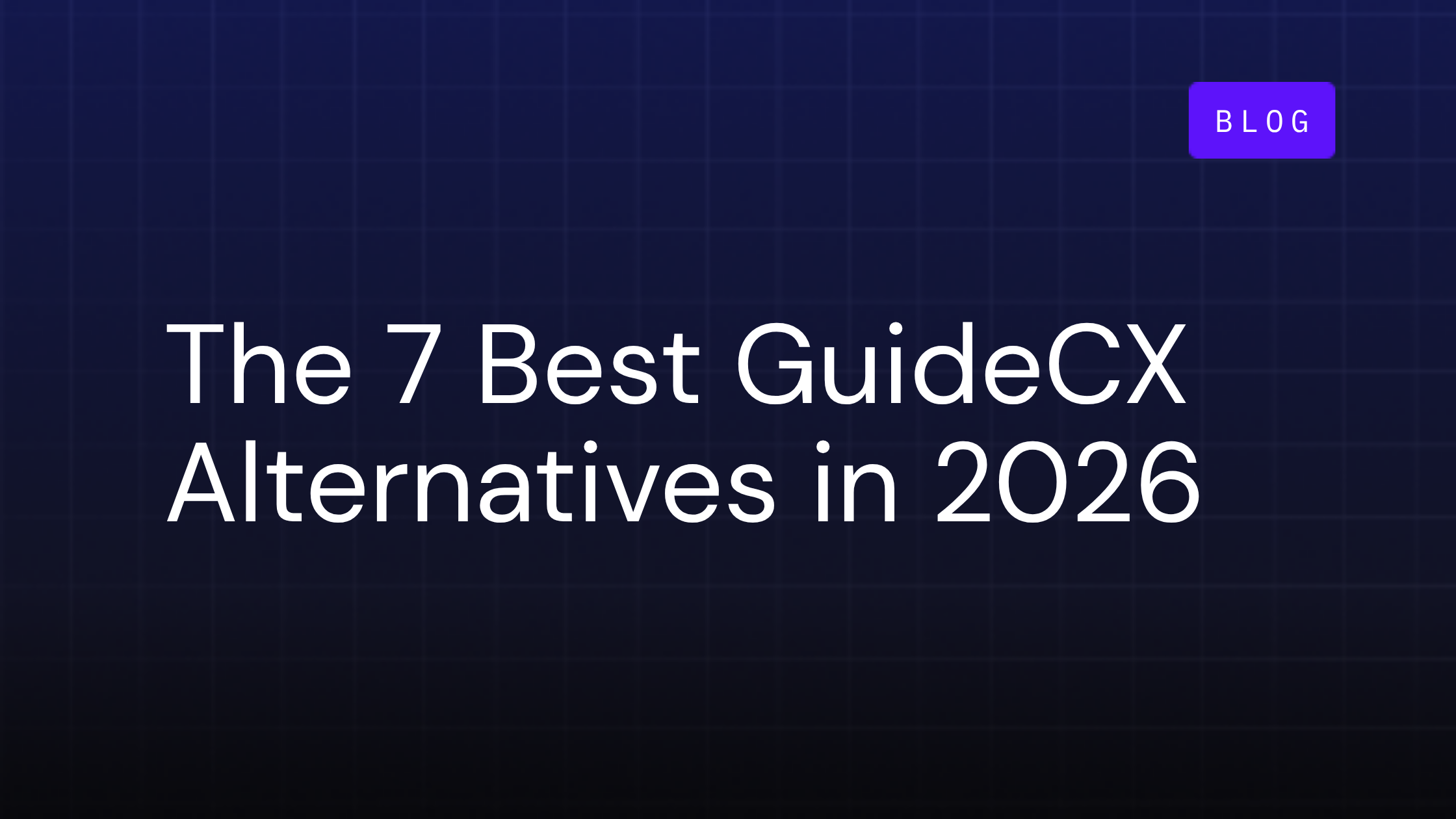 best guidecx alternatives 2026