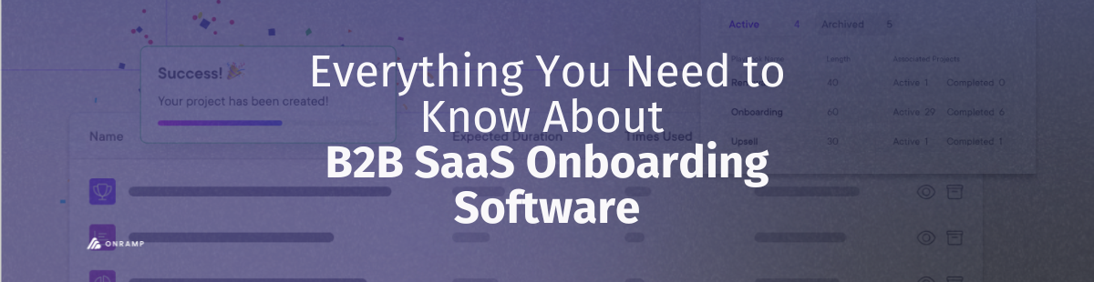 b2b saas customer onboarding