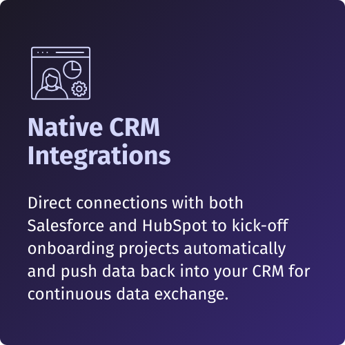 Native CRM Integrations