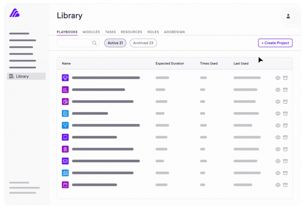 Customer Onboarding Software OnRamp Product Demo Example Animation 