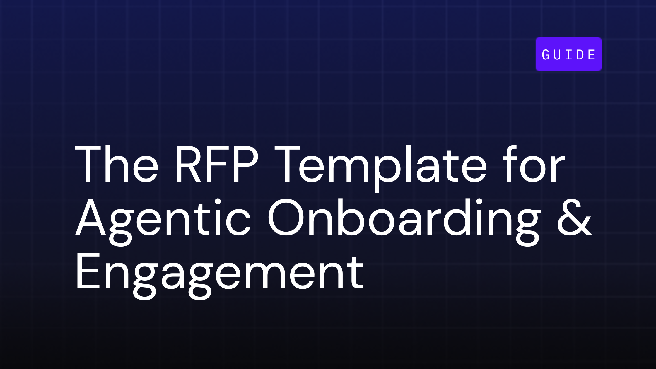 RFP Template