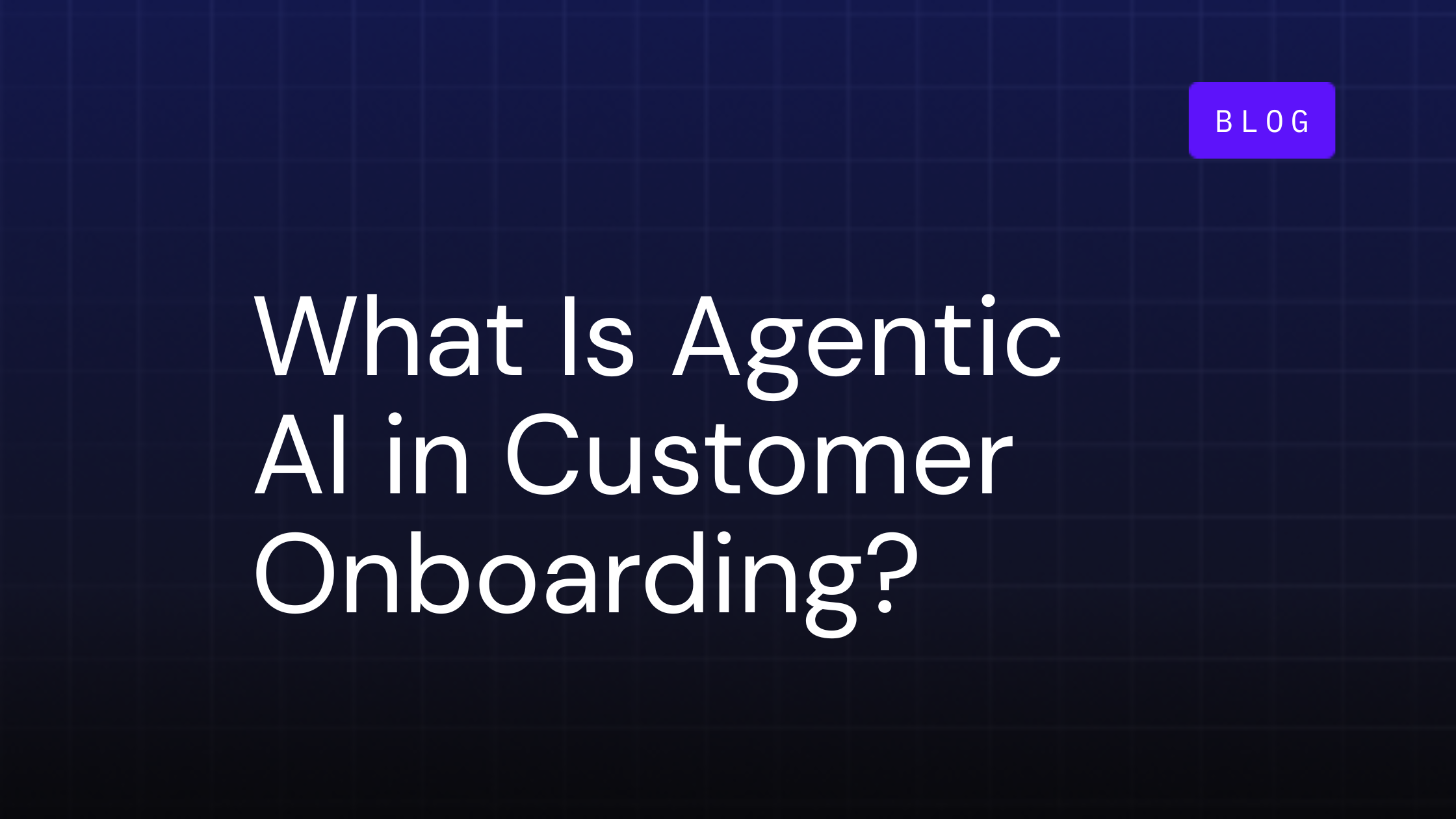 agentic ai in customer onboarding