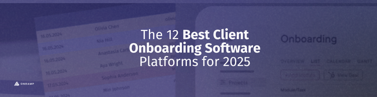 best client onboarding software platforms